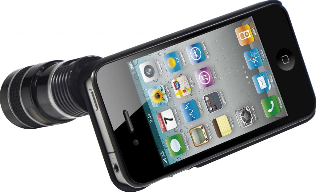 Rollei-8x-Teleaufsatz für das iPhone (Foto: Rollei)